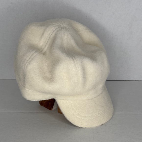 Route 66 Cream Newsboy Felt Cap - Picture 1 of 6